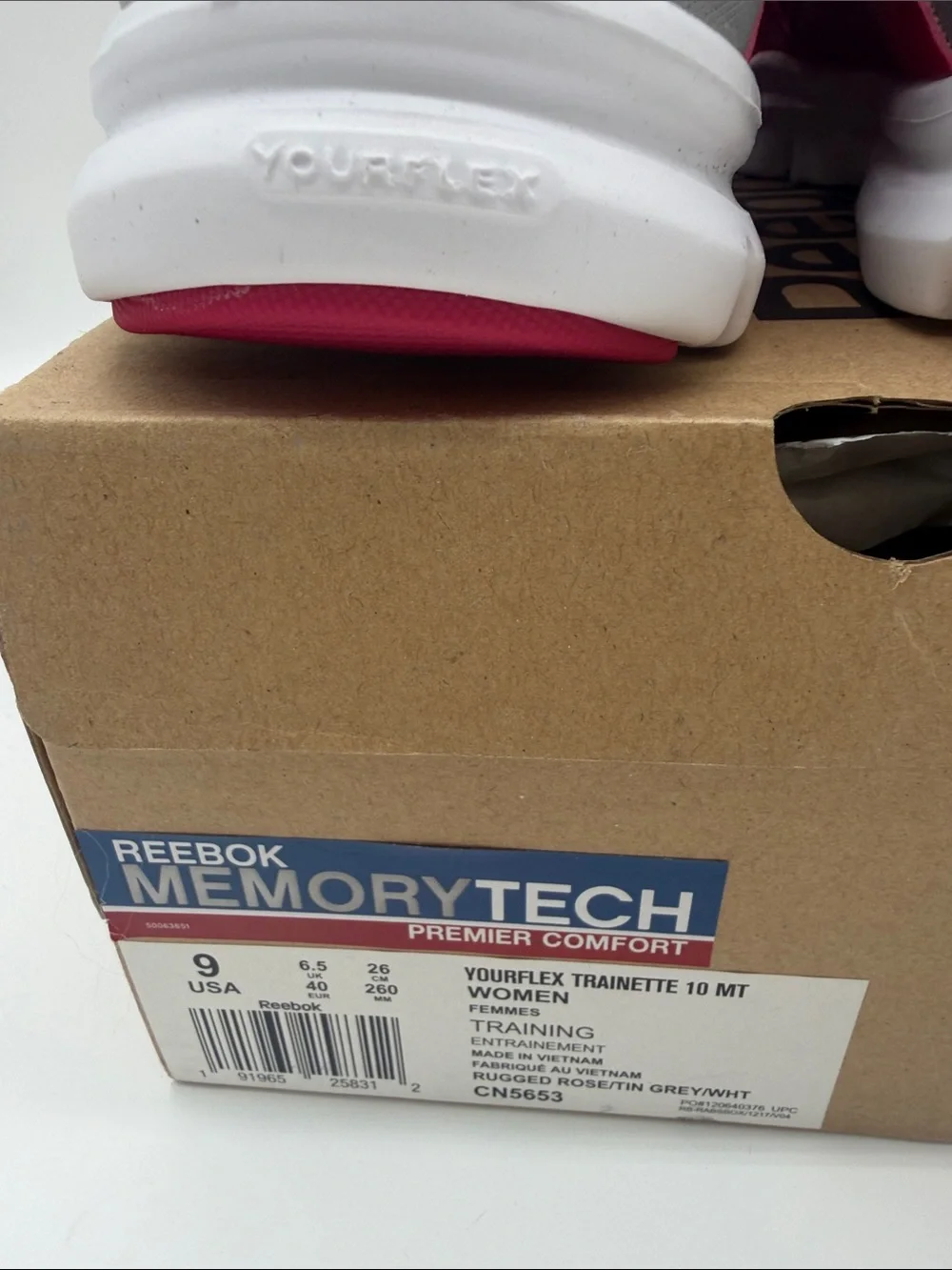 Reebok memory tech your flex trainette
